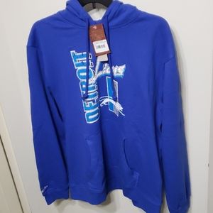 Detroit Lions Mitchel and Ness Hoodie 2xl
